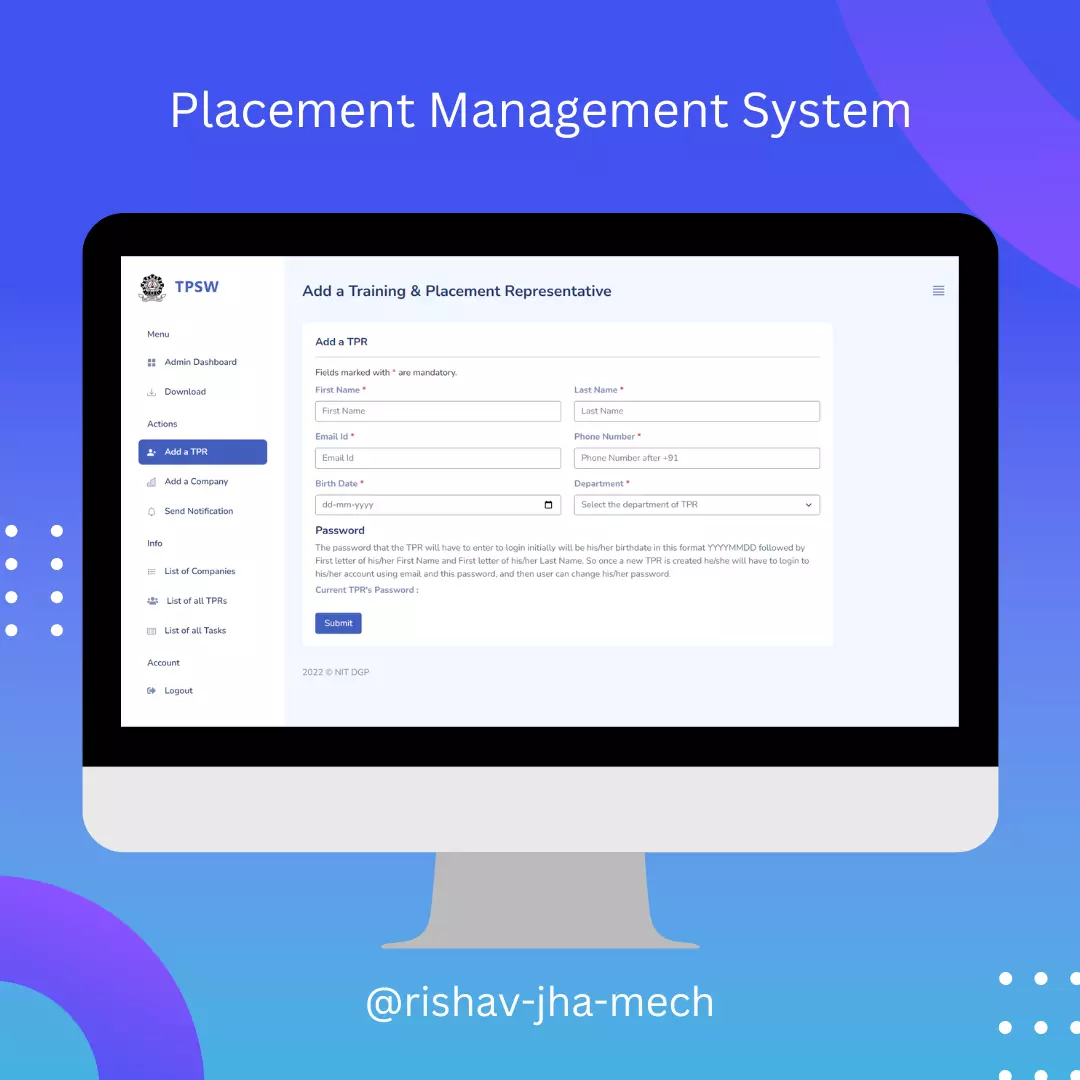 Placement Management System 5